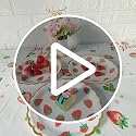 Strawberry Plates - 40-Count 7-Inch Paper Party Supplies