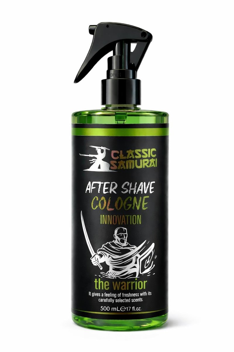 Classic Samurai After Shave Barber Cologne Innovation, Men's Eau de Cologne (the warrier)