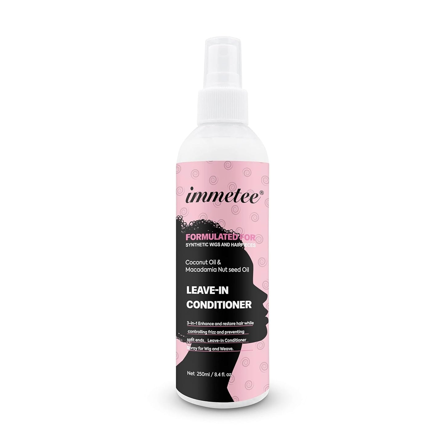 Synthetic Wig Leave-In Conditioner Spray - Detangler & Shine Enhancer | 8.4 Fl. Oz
