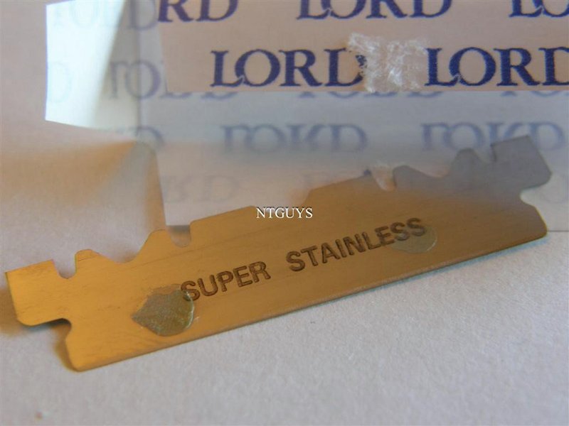 LORD Single edge razor blades 100ct