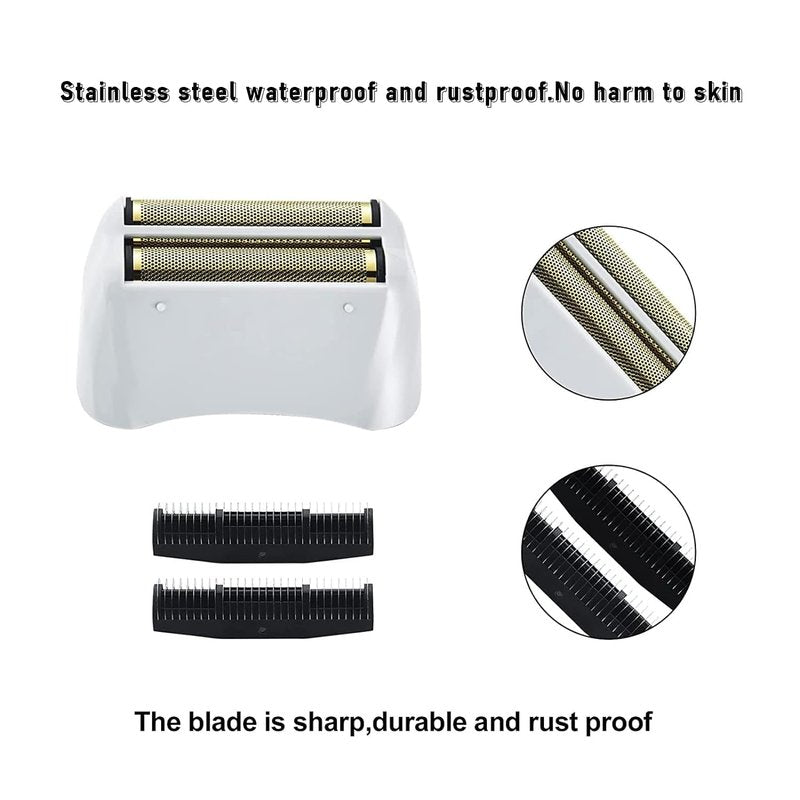 Andis 4 Pcs Pro Shaver Replacement Foil and Cutters Compatible with 17220/17230 Shaver ProFoil Lithium Replacement