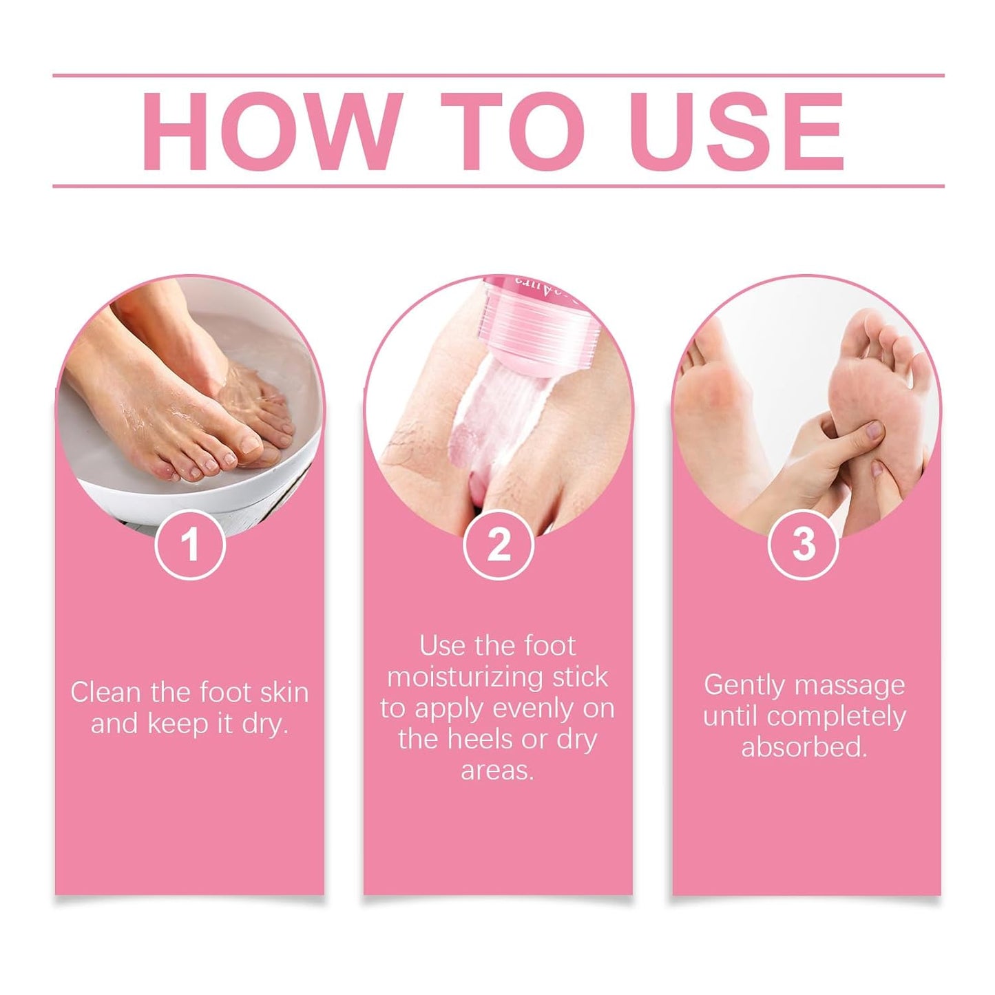 Sakura Foot Heel Stick - Deep-Repair Anti-Aging Balm for Dry Cracked Feet | 1pc