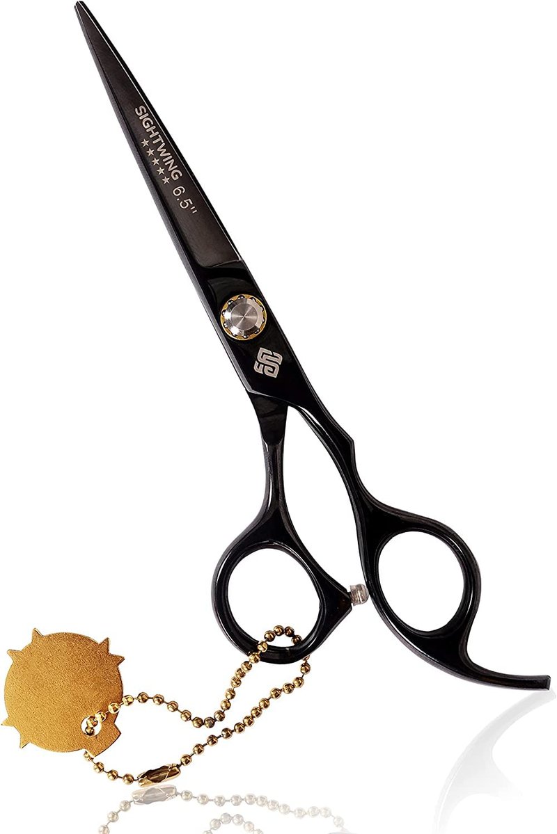 Sightwing Professional Hair Scissors 6.5"-Japnese Hair Cutting Shear, Hair Cutting Scissors, and Hair scissors Professional for Barber & Personal Use