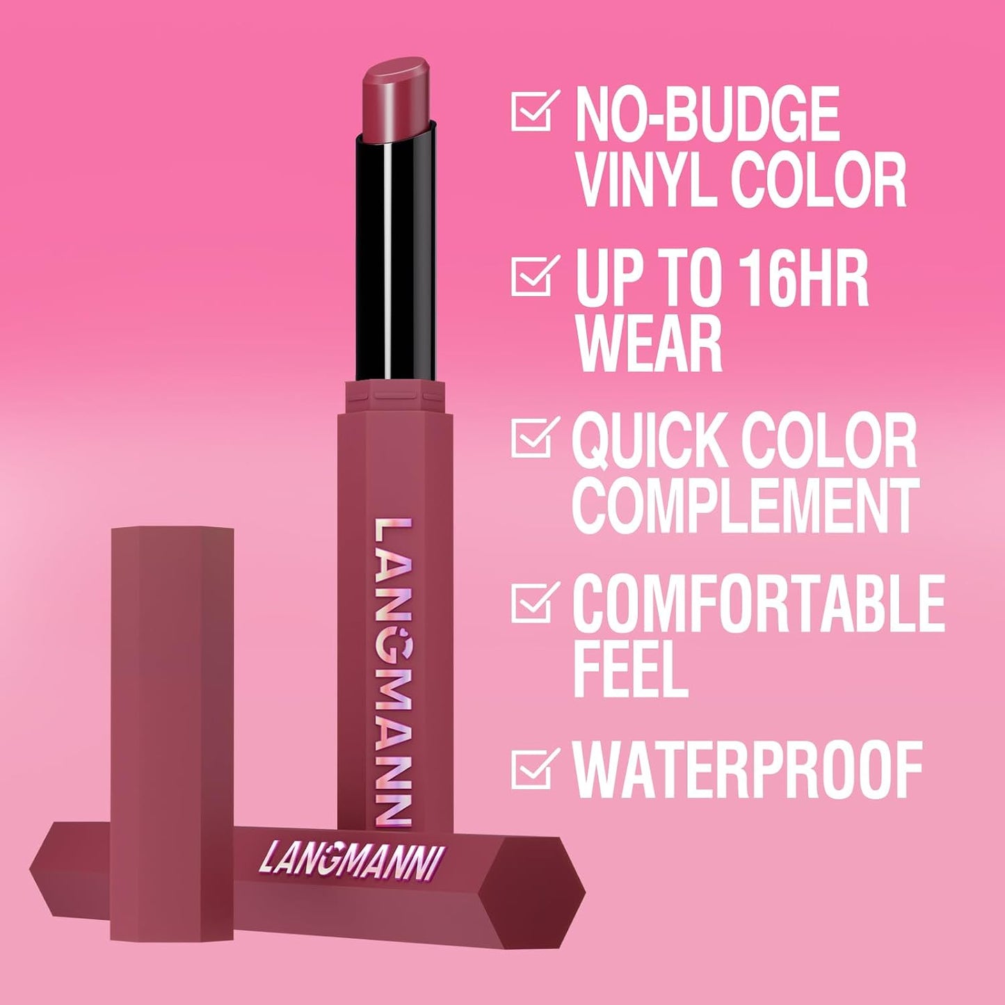 10Pcs Velvet Matte Lipstick Set - High Pigment, Long-Lasting, Waterproof | Soft Dark Nude Shades for Women