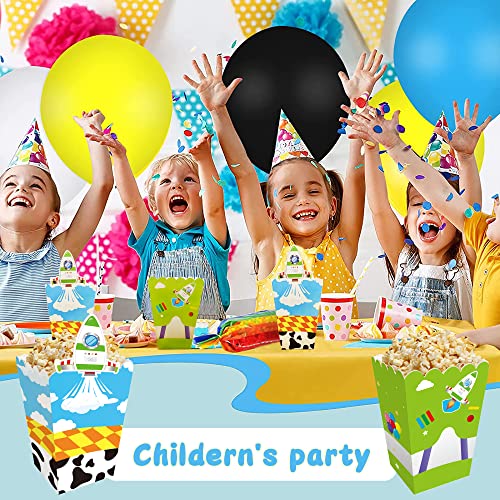 24 Pack Cartoon Story Popcorn Boxes for Birthday Parties
