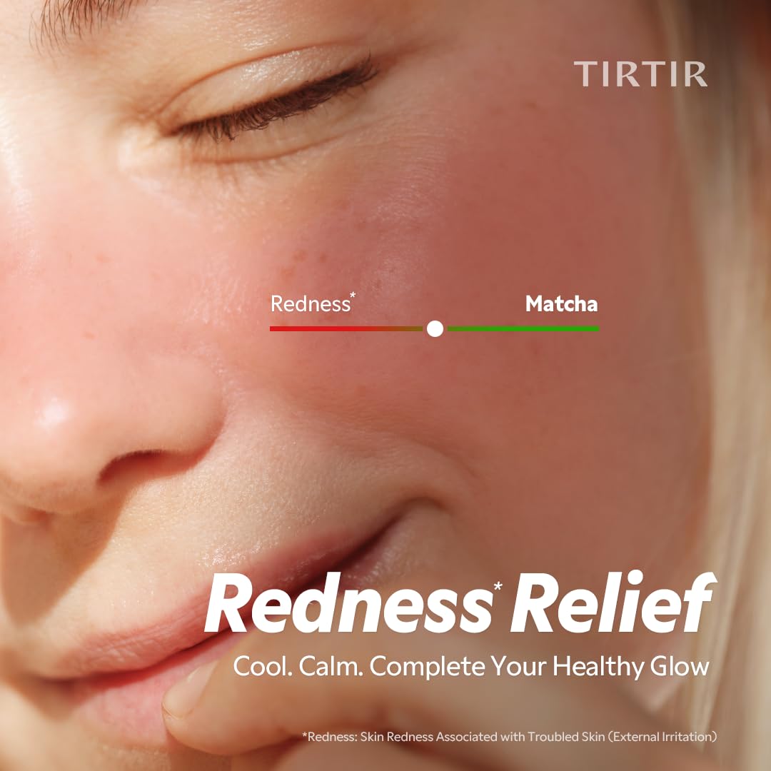 Matcha Dual PDRN Serum - Red Skin Relief & Glass Skin Glow | 20,000ppm Vegan Matcha, 5% Niacinamide, Hydrating Korean Face Serum for Sensitive & Acne-Prone Skin