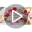 110 Pcs Mini Silk Flower Heads - Assorted Faux Flowers for DIY Crafts