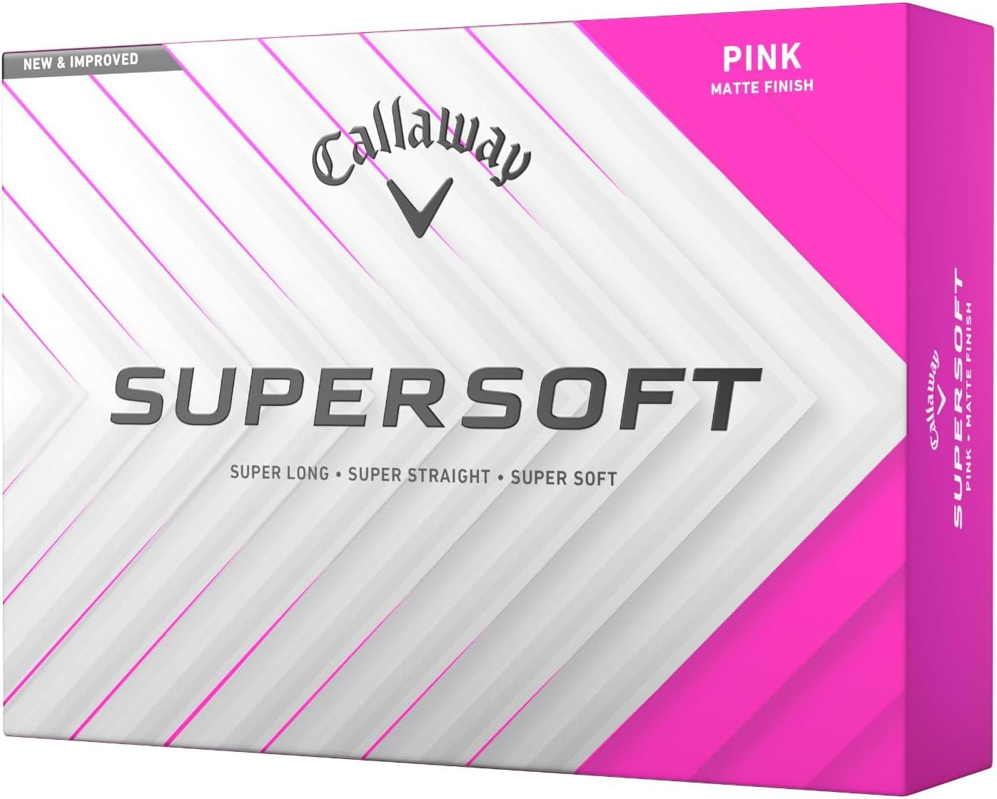 Callaway Golf Supersoft Golf Balls - Ultra-Soft Feel & Distance | 2025 Edition