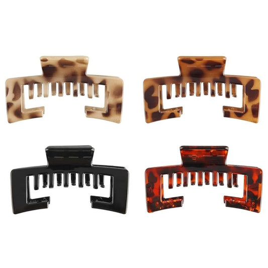 Hat Hair Clips - 4 PCS Claw Clips for Thick Hair | Stylish Accessories for Women
