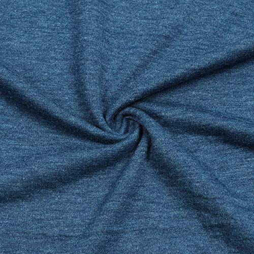 Blessed Grandma T-Shirt - Funny Graphic Tee for Women, X-Large Blue