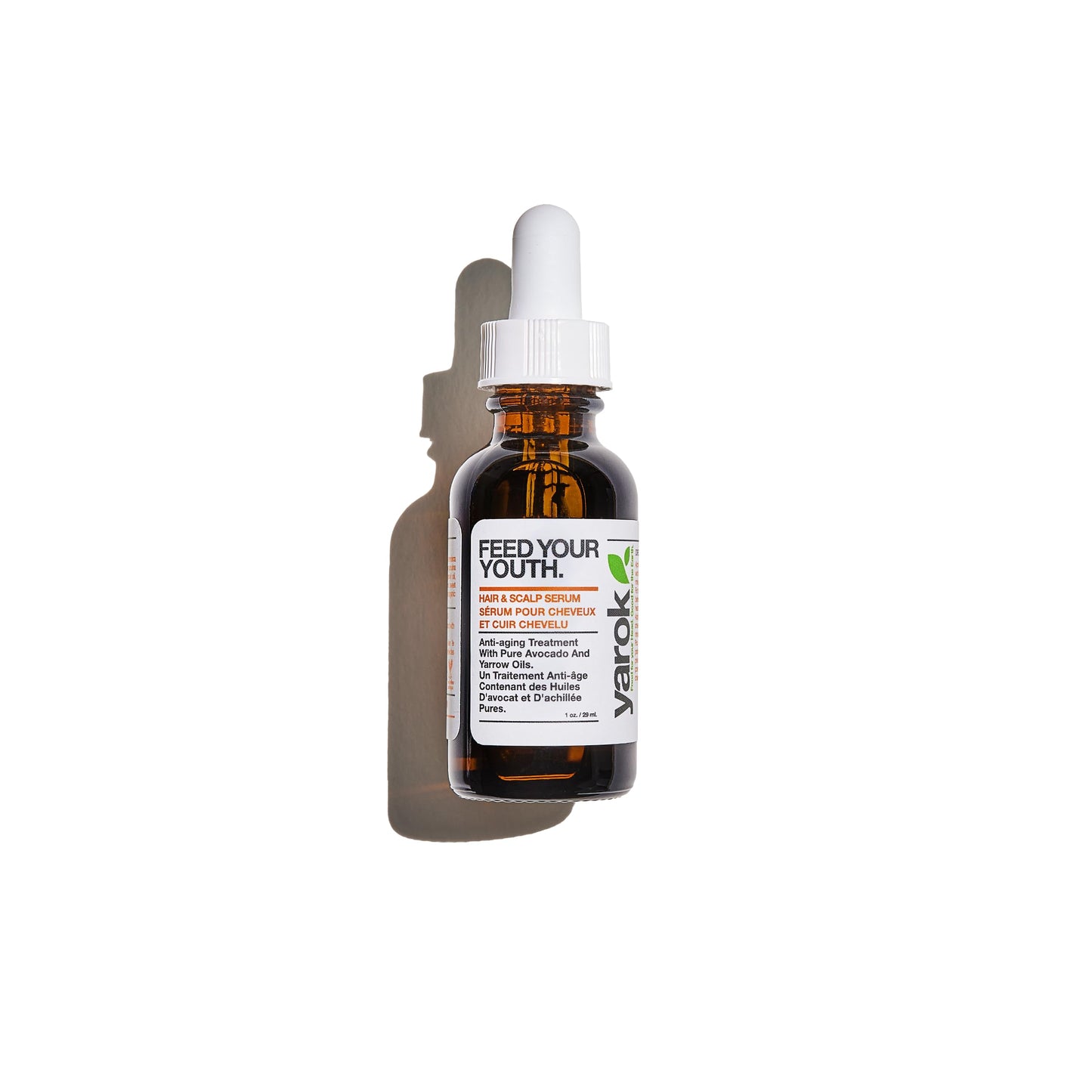 Yarok - Feed Your Youth Organic Hair & Scalp Serum - Transform, Repair & Strengthen - Promotes Hair Growth - With Vitamins & Minerals - 100% Vegan - Gluten, Sulfate, Paraben & Cruelty Free - 1oz