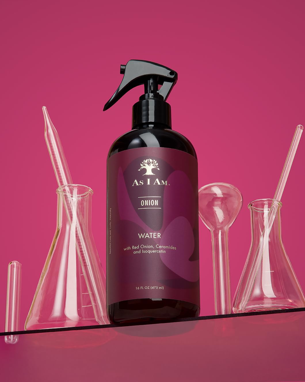 As I Am Onion Water - 16 oz - with Red Onion, Ceramides & Isoquercetin - Helps Support Healthy Hair Growth