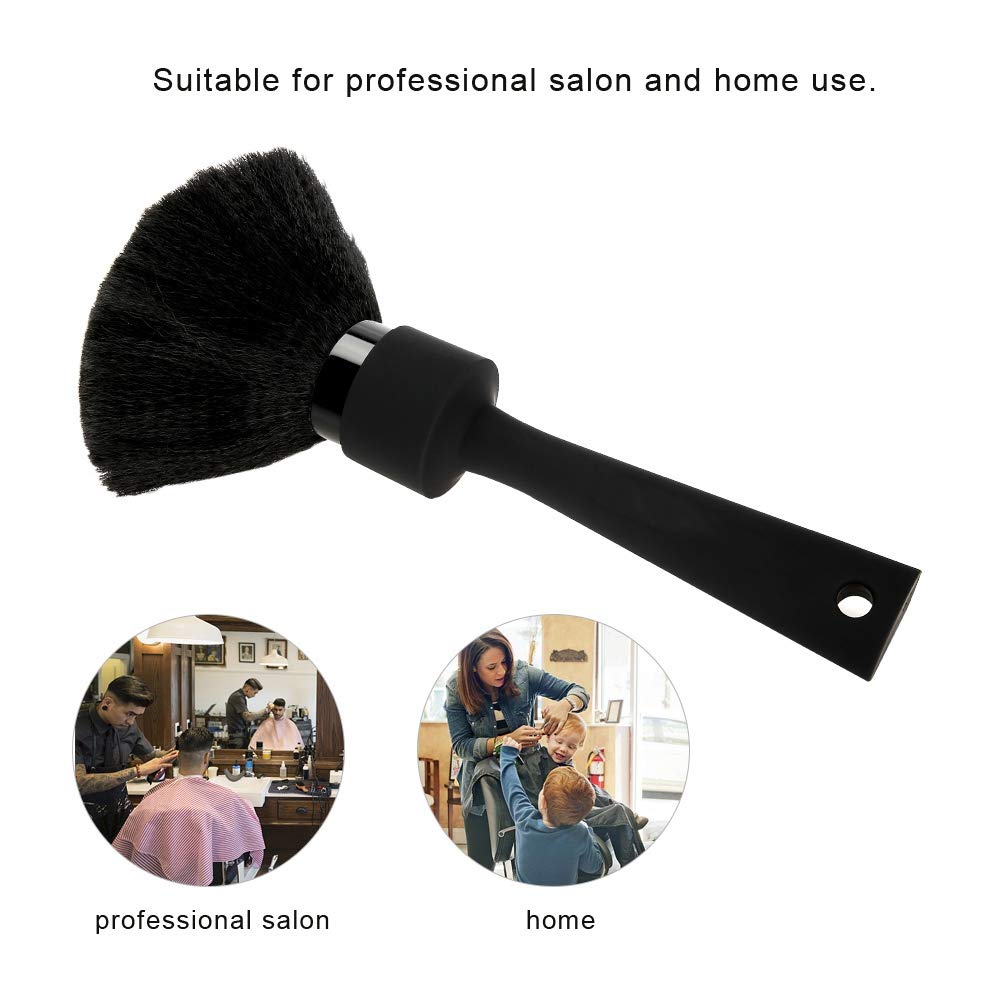 Soft Hair Brush Neck Duster - Professional Hair Cleaning & Styling Brush, Ergonomic Design for Face & Neck Cleanup, Lightweight & Durable Hairdressing Tool for Salon and Home Use