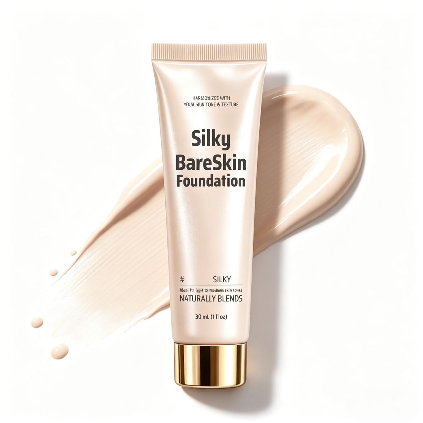 Luxury Color Changing Foundation, Hydrating Foundation for Mature Skin