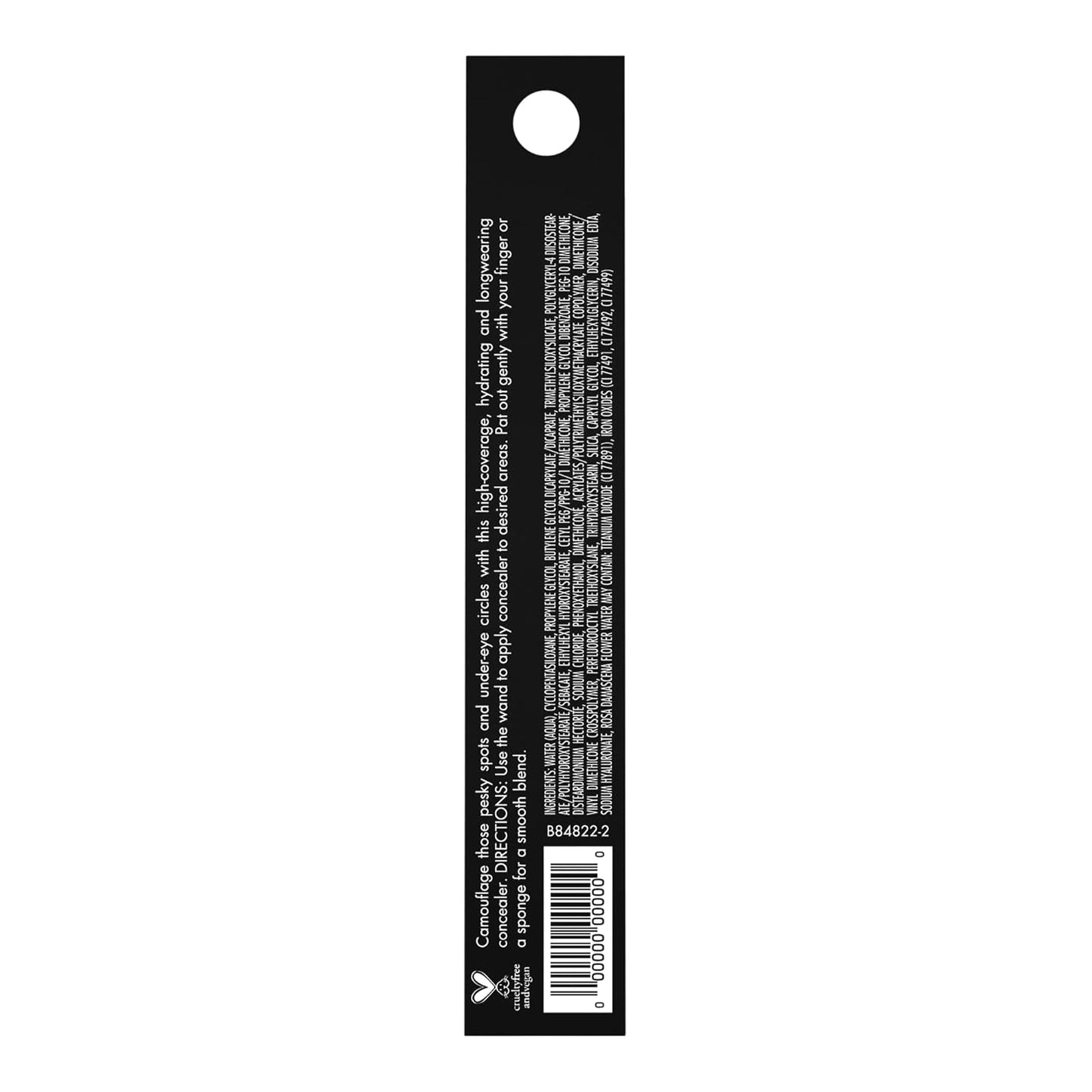 e.l.f. Hydrating Camo Concealer - Full-Coverage Blemish & Under-Eye Coverage | Light Sand, Vegan & Cruelty-Free