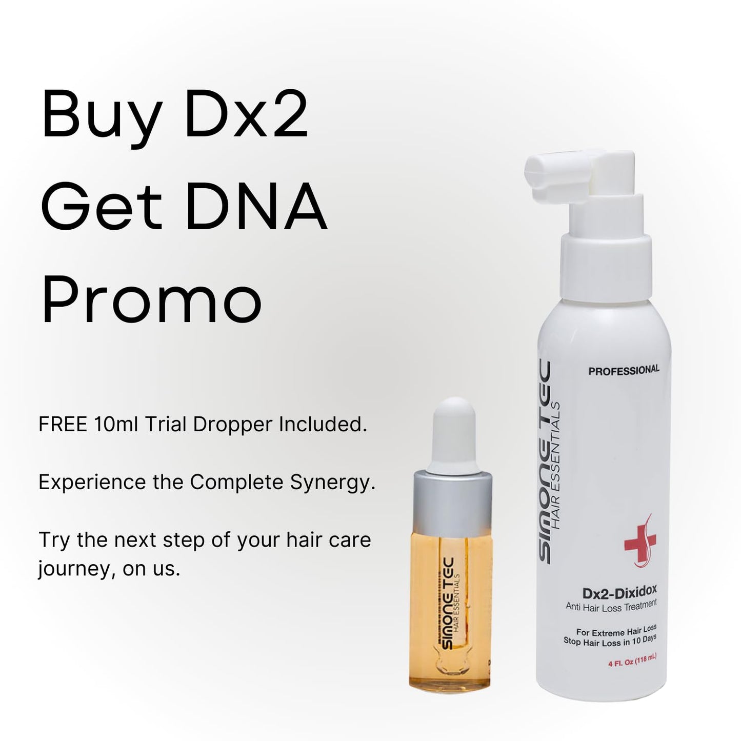Dx2 Anti Hair Loss Scalp Treatment - Root Strengthening Formula | 118ml + 10ml DNA-Pollen Growth Treatment Promo