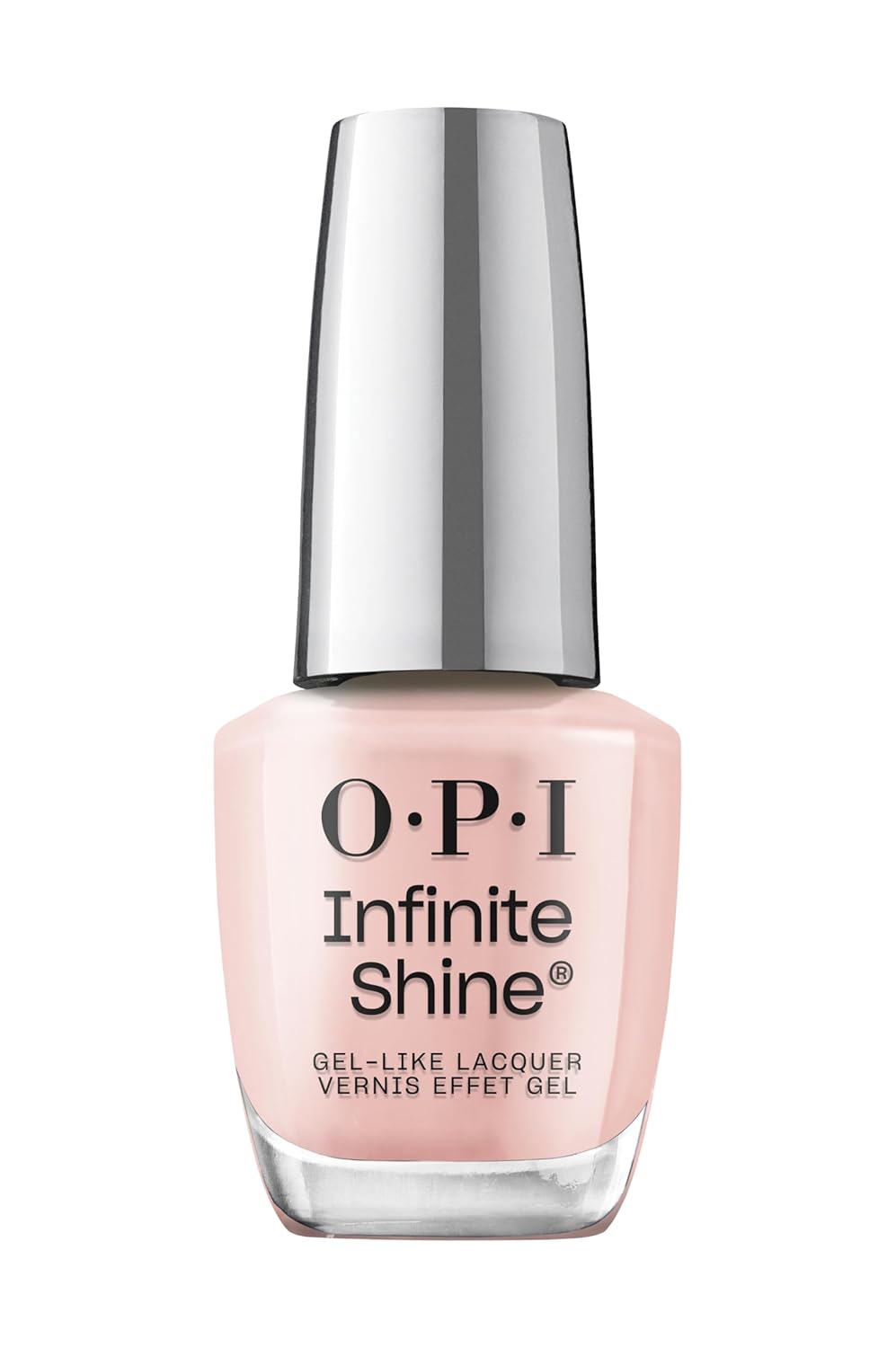 OPI Infinite Shine Bubble Bath - Sheer Nude Pink Crème Nail Polish | Vegan, Long-Lasting, Gel-Like Finish