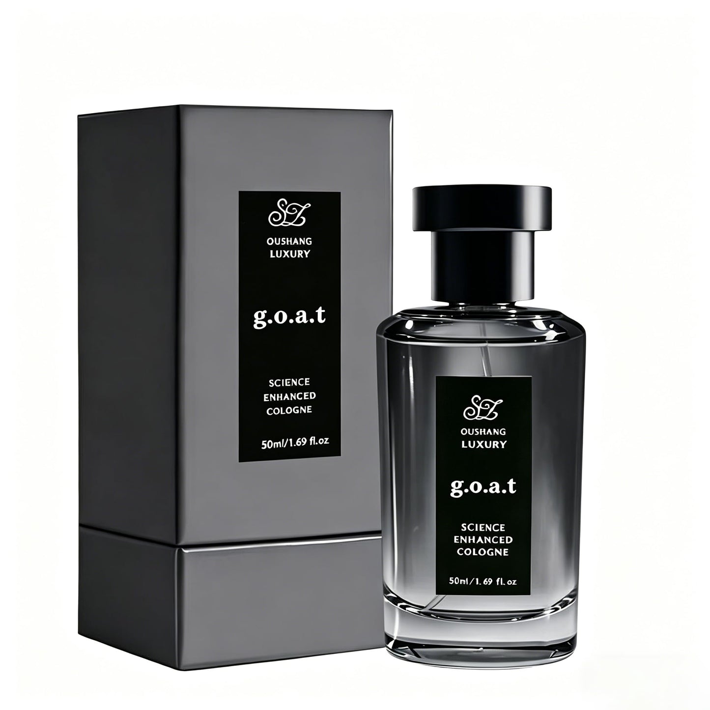 OUSHANG Midnight Marine Men’s Cologne luxury g.o.a.t perfume By Rihanna for men women's,Fresh Ocean Citrus & Woody Amber Eau de Parfum, 50ml Long Lasting Masculine Scent (Ocean Citrus & Woody Amber)