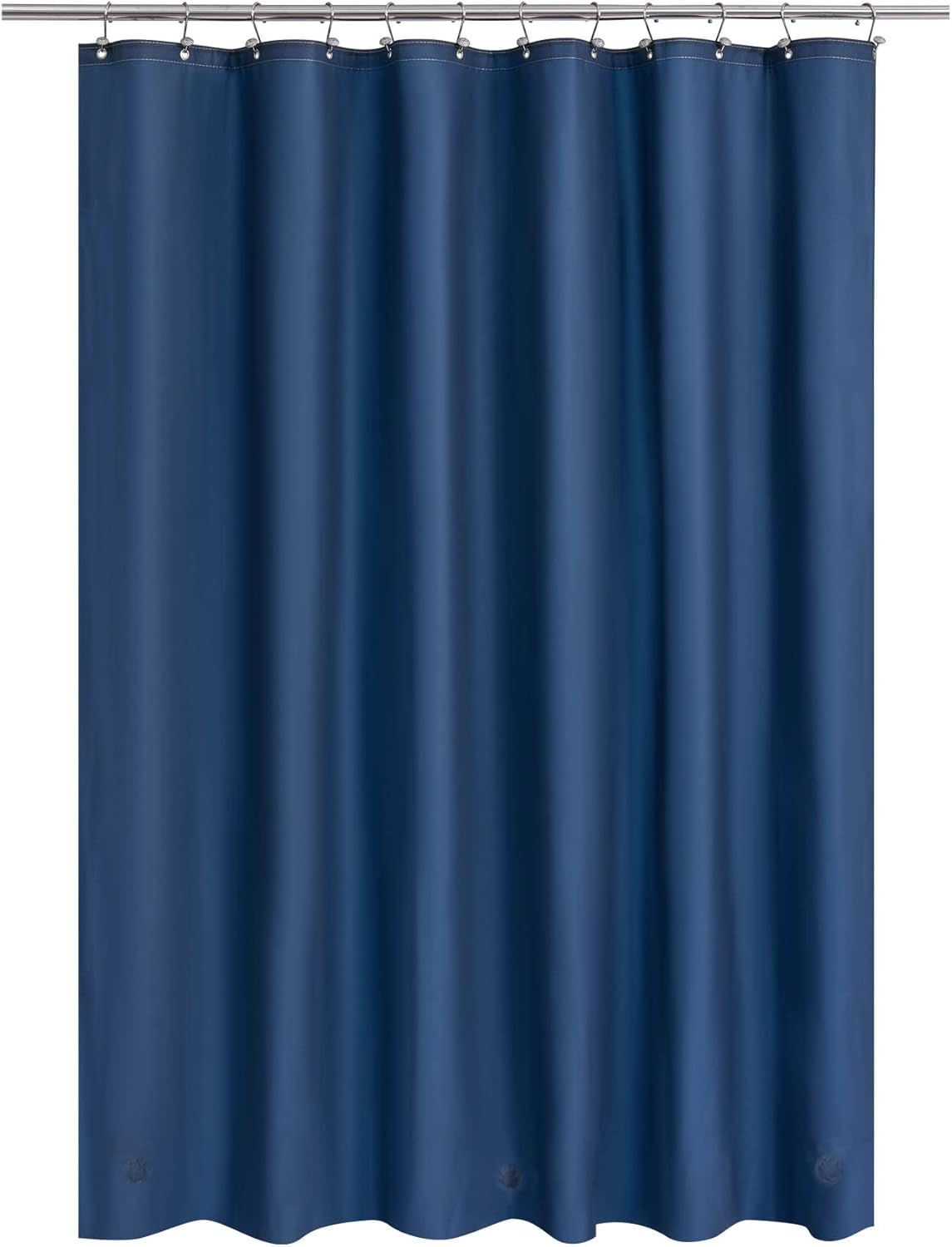 Clear Plastic Shower Liner - Premium Waterproof PEVA Curtain with Rustproof Grommets & 3 Magnets | Standard Size