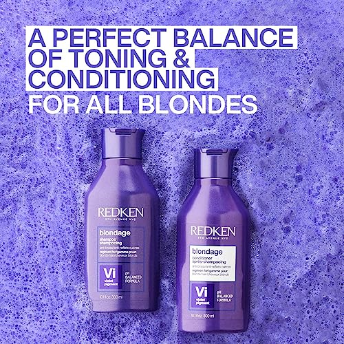 Redken Blondage Color Depositing Purple Conditioner for Blonde Hair