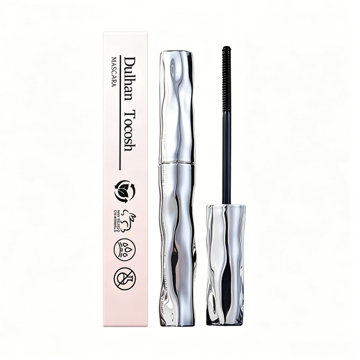 Dulhan Tocosh Waterproof Fiber Mascara, Smudge-Proof & Flake-Resistant Formula, Curling & Lengthening Wand, Volume Without Clumps for Natural Dramatic Lashes (1)
