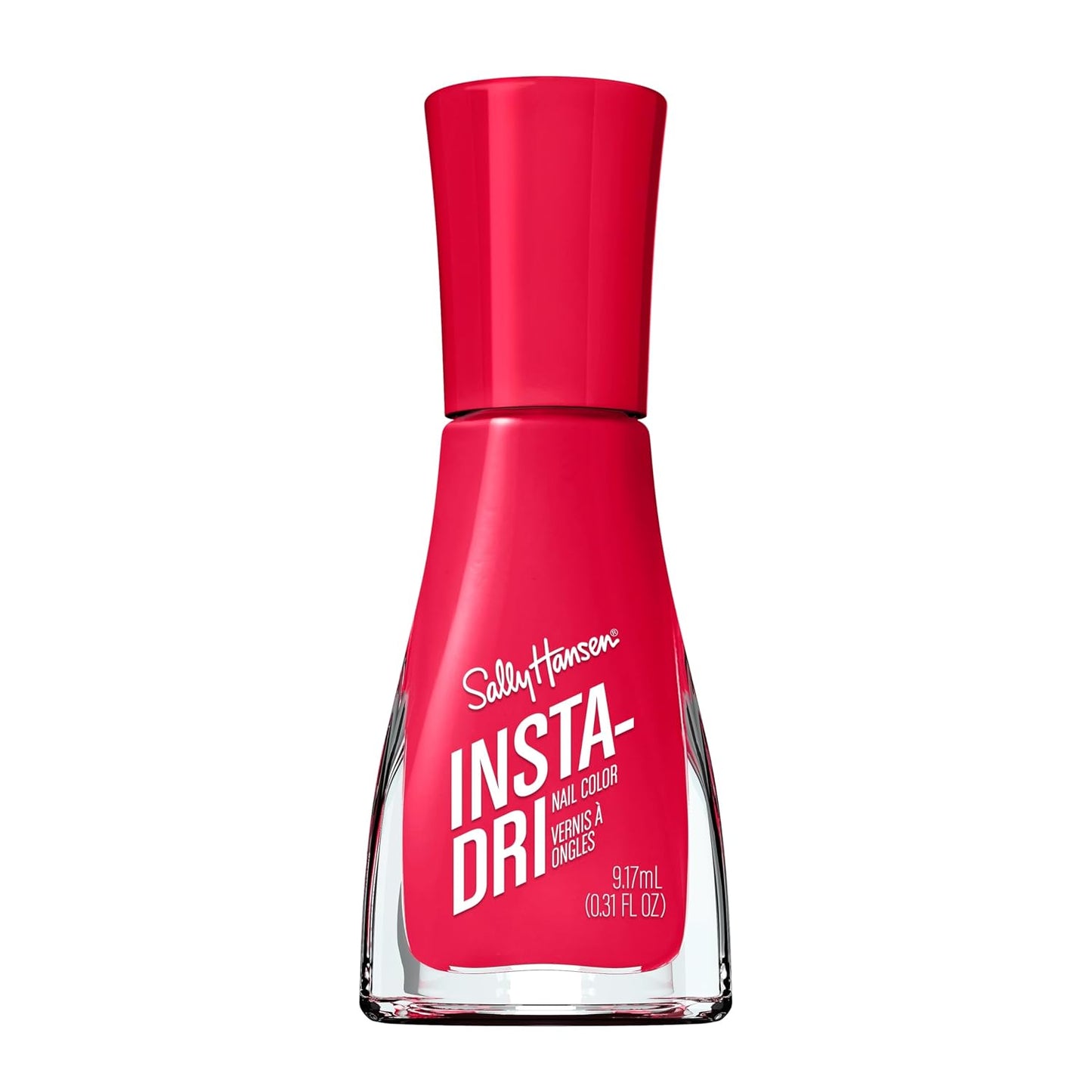 Sally Hansen Nail Polish - Dragon Fruit Crush | Quick-Dry Satin-Matte Finish, One-Coat Application, 0.31oz