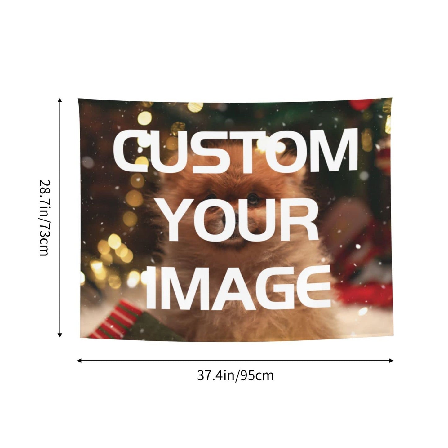 Byxhuc Custom Flags for Room, Custom Tapestry Flags for Room Teen, Cool Things to Have in Your House, Personalized Cheap Thing Cute Tapestry Things for Teen Girls 30 * 40 inch Horizontal