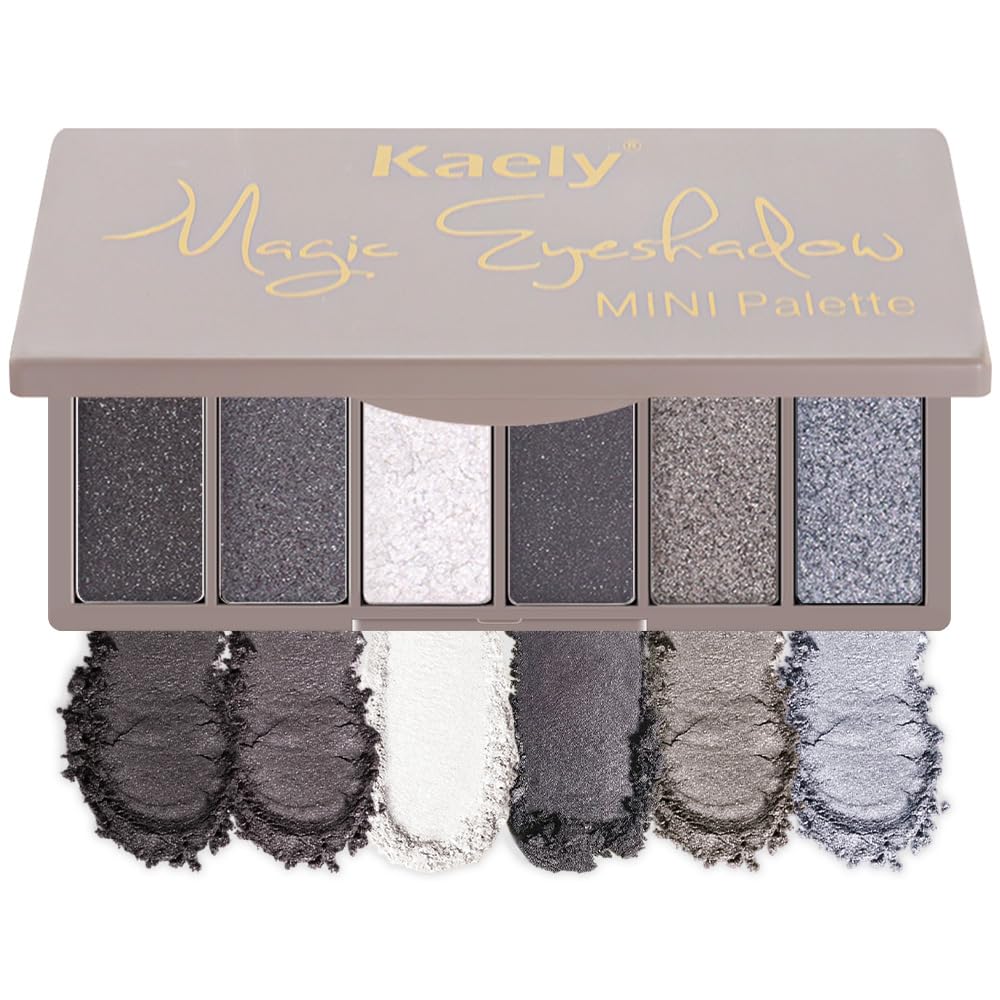 Cream Eyeshadow Stick Set - 6Pcs Waterproof Long-Lasting Sticks for Mature Skin | Neutral Nude Shimmer & Matte Finish