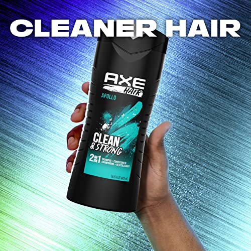 Axe Apollo 2-in-1 Shampoo and Conditioner for Men - 16 oz