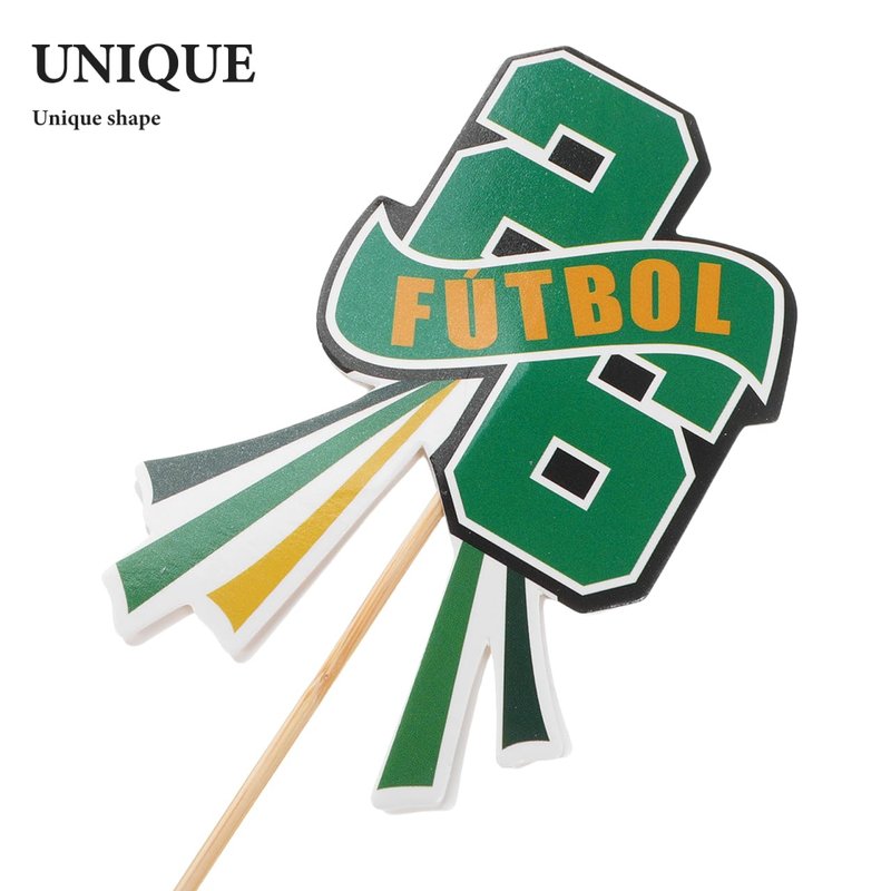 Housoutil 2026 Soccer Cupcake Topper, 60PCS Football Cupcake Picks for 2026 USA Canada Mexico Football Matches Game, Sports Party Decorations Set for Birthday Party Sports Game Food Appetizer