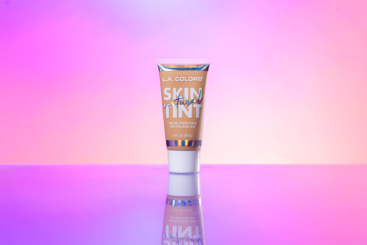 L.A. COLORS Natural Skin Tint Foundation, Caramel CLM420