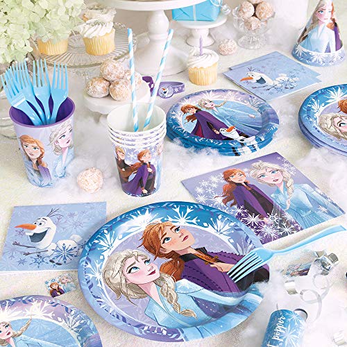 Disney Frozen 2 Tattoos Pack of 24 - Colorful & Easy to Apply