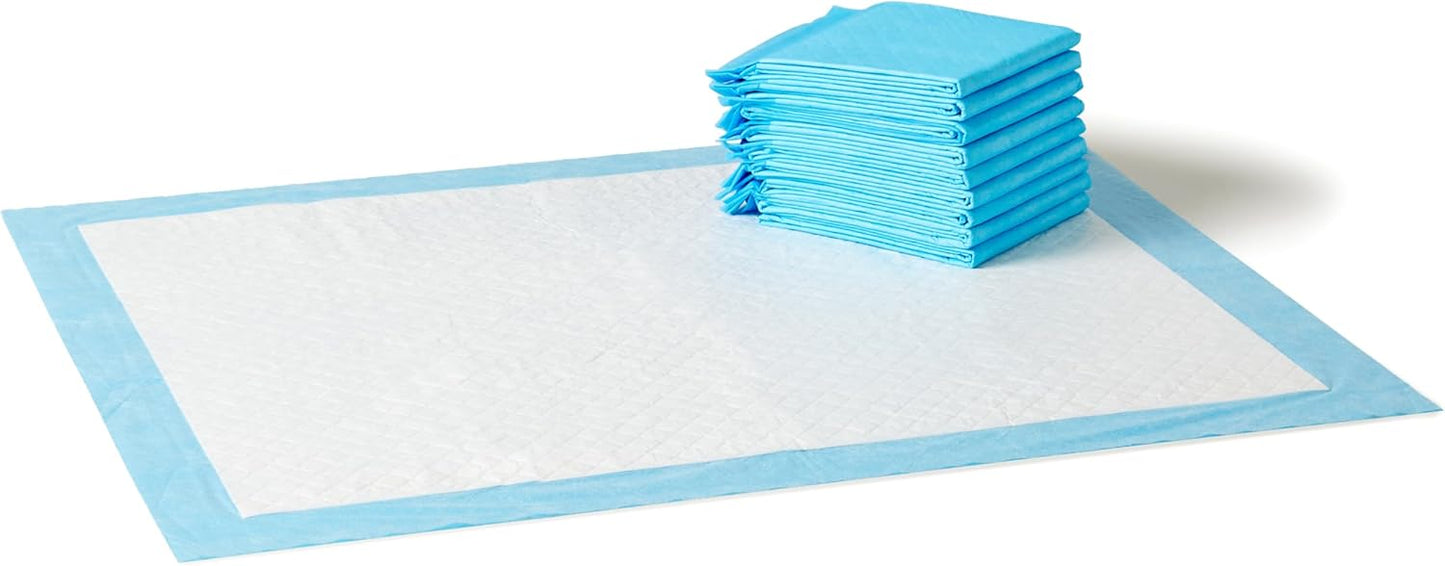 Super Absorbent Dog Potty Pads - Leak-Proof 5-Layer Quick-Dry Design | X-Large 28 x 34 Inch, 25-Pack