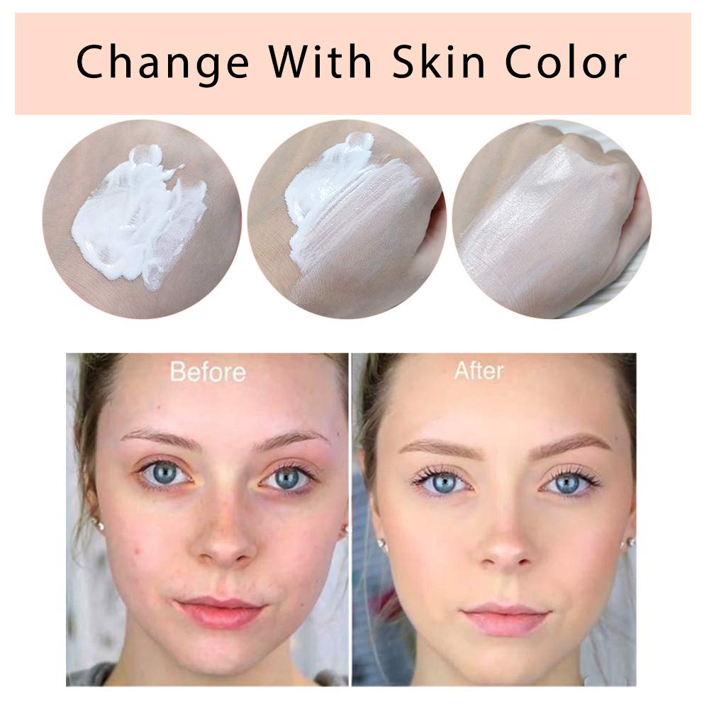 Color Changing Foundation - Moisturizing Liquid Sunscreen | 2 Pack, 30ml