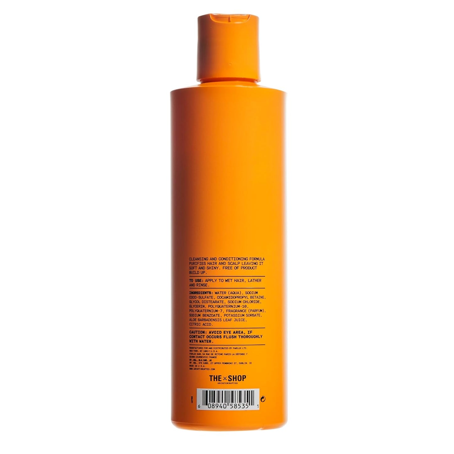 Men's 2-in-1 Moisturizing Hair Wash & Shampoo | Coconut Cleansers, Hydrates & Shines, 12 Fl Oz