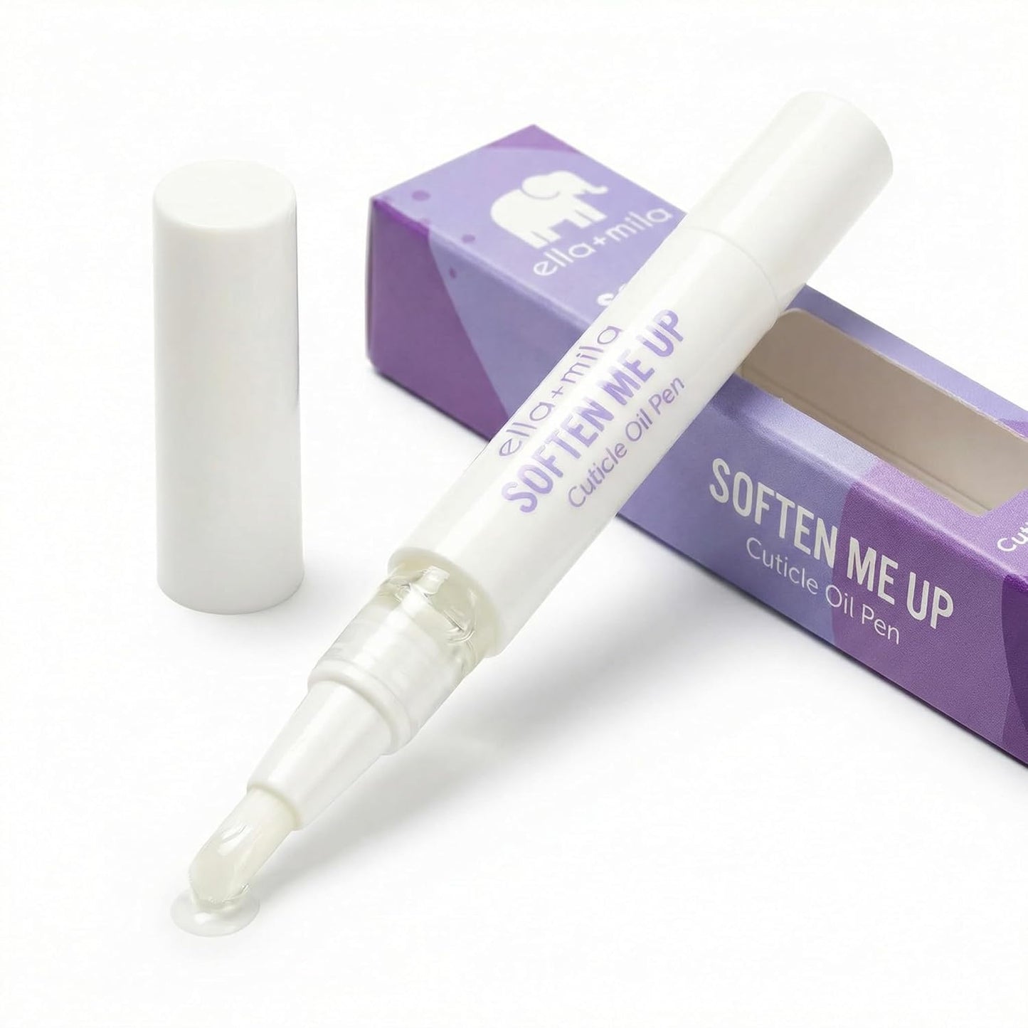Cuticle Oil Pen for Nails - Vitamin E Enriched Moisturizer for Growth & Strength | Vegan Hangnail Treatment - Travel Size (0.14 fl oz)