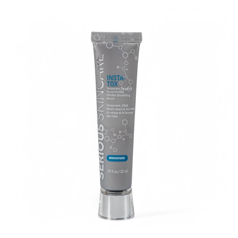 Serious Skincare INSTA-TOX Instant Wrinkle Filler Serum - Smooth Fine Lines & Deep Wrinkles | 0.75 oz