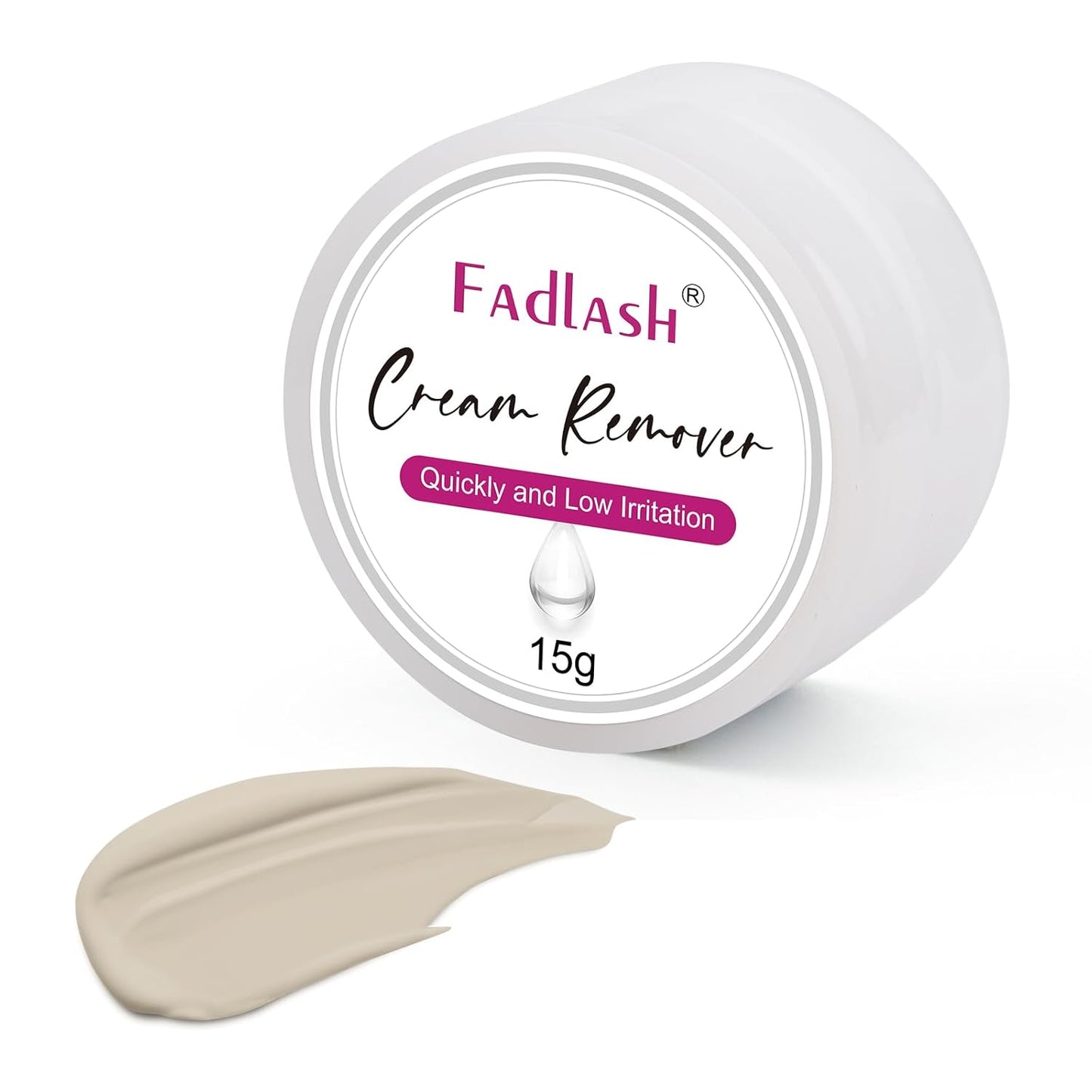 Eyelash Extension Remover - Powerful Dissolving Formula for Lash Glue | Low Irritation for Sensitive Skin - 10g (Rose)
