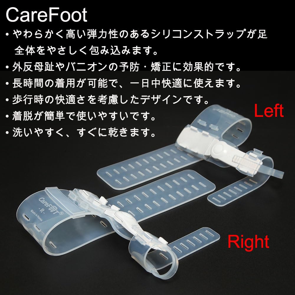 Bunion Corrector for Pain-Free Walking | Adjustable Hallux Valgus Support for Men & Women (Right Foot)