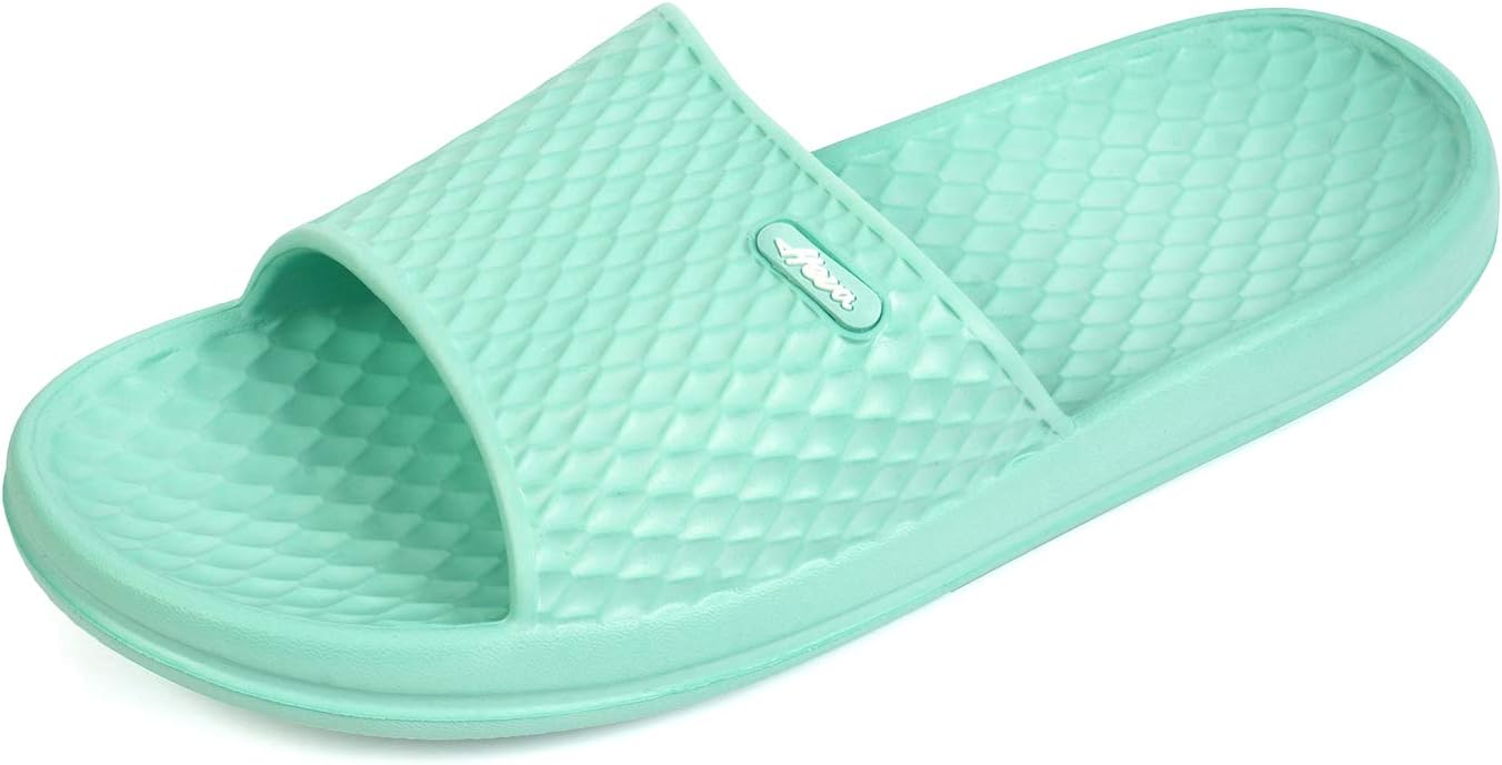 FunkyMonkey Women's Non-Slip Shower Slippers - Indoor & Beach Sandals | Comfortable & Stylish