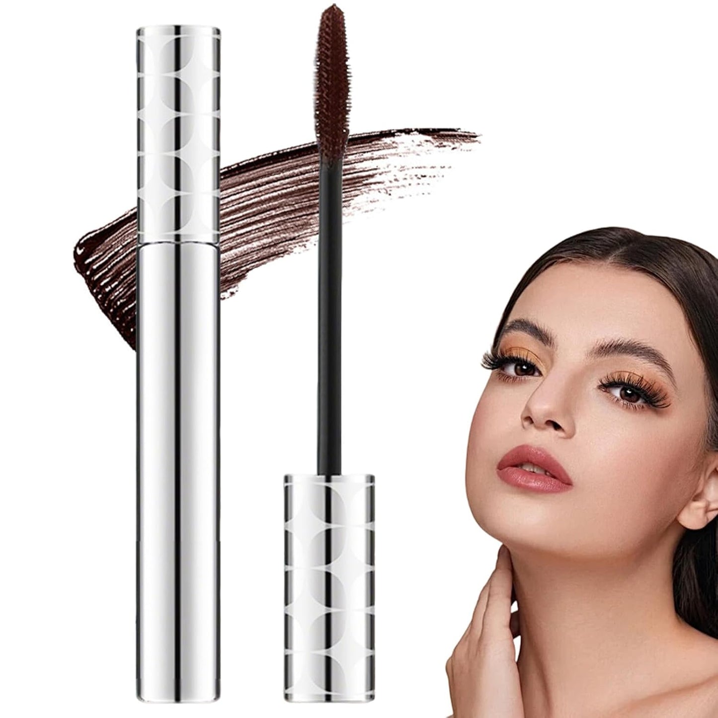 LECDOA Mascara for Older Women | Thickening & Lengthening | Waterproof, Non-Clumping, Black