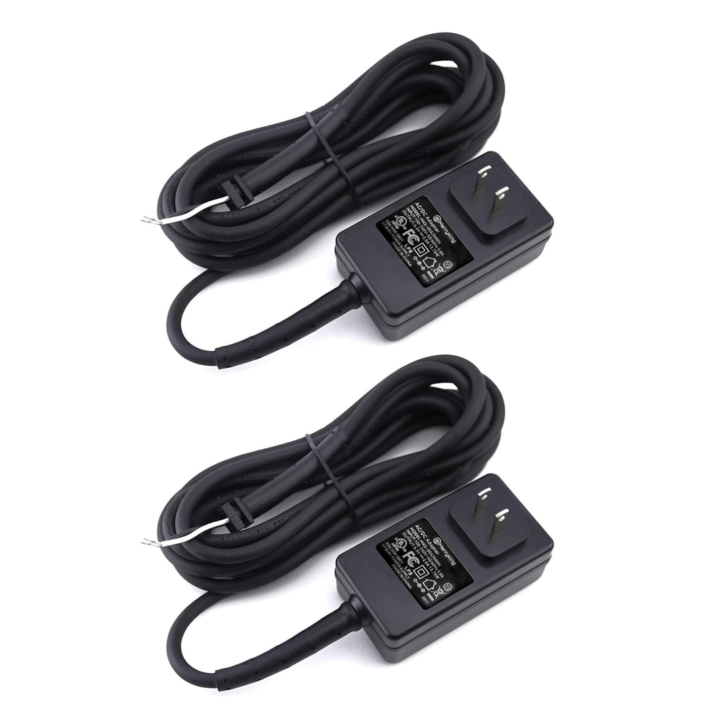 2 Pack Replacement Cords Compatible with Andis Excel SMC Model Clippers,Size 12 Foot Long Cord