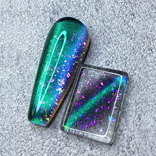 Major Dijit 15ml 9D Galaxy Cat Eye Nail Polish Magnetic Starry Sky Aurora Glitter