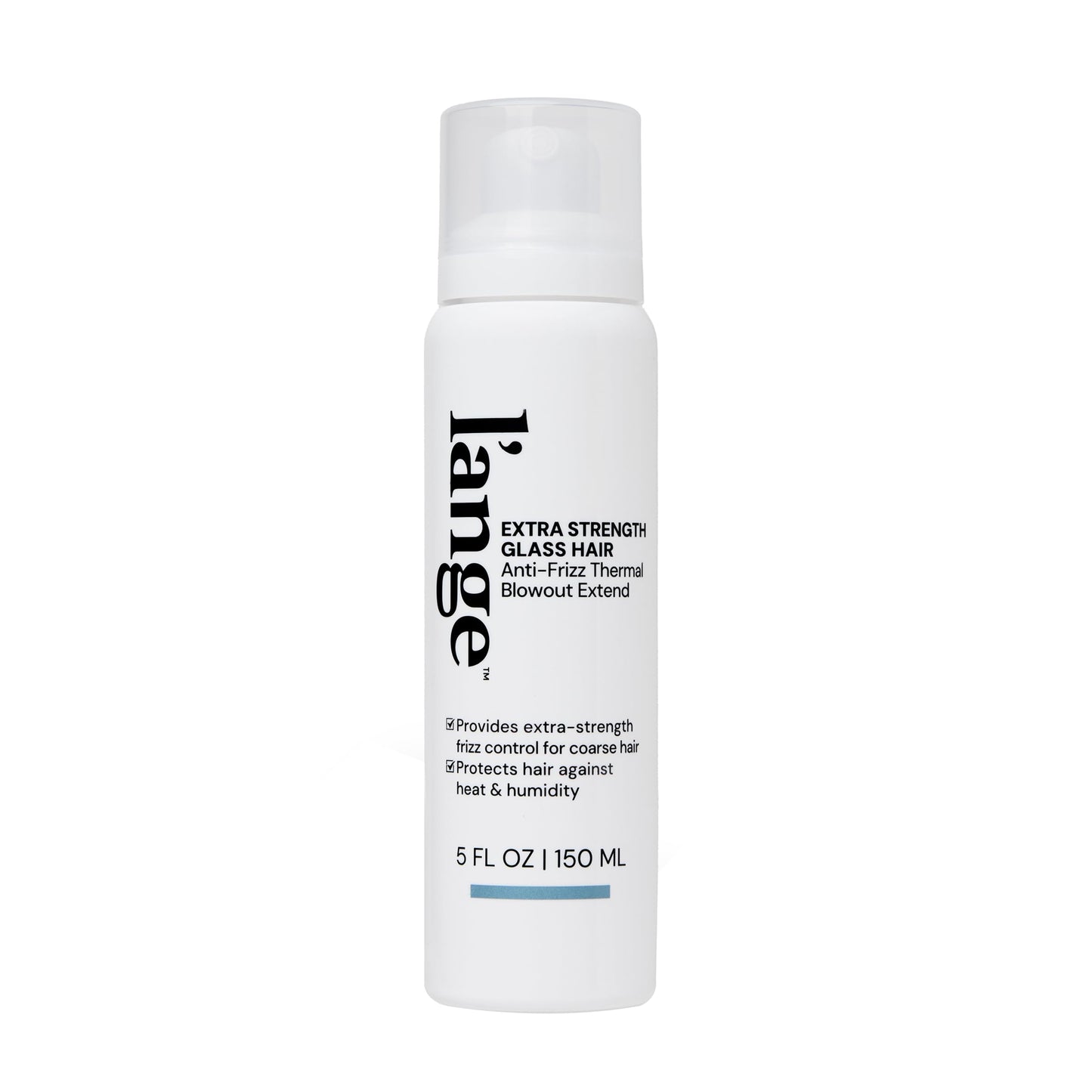 L'ANGE HAIR Extra Strength Glass Hair Anti-Frizz Thermal Blowout Extend | High-Performance Heat Protectant Spray for Ultimate Frizz Control & Shine | Blow Dry Extender Styling Mist | 5 fl oz