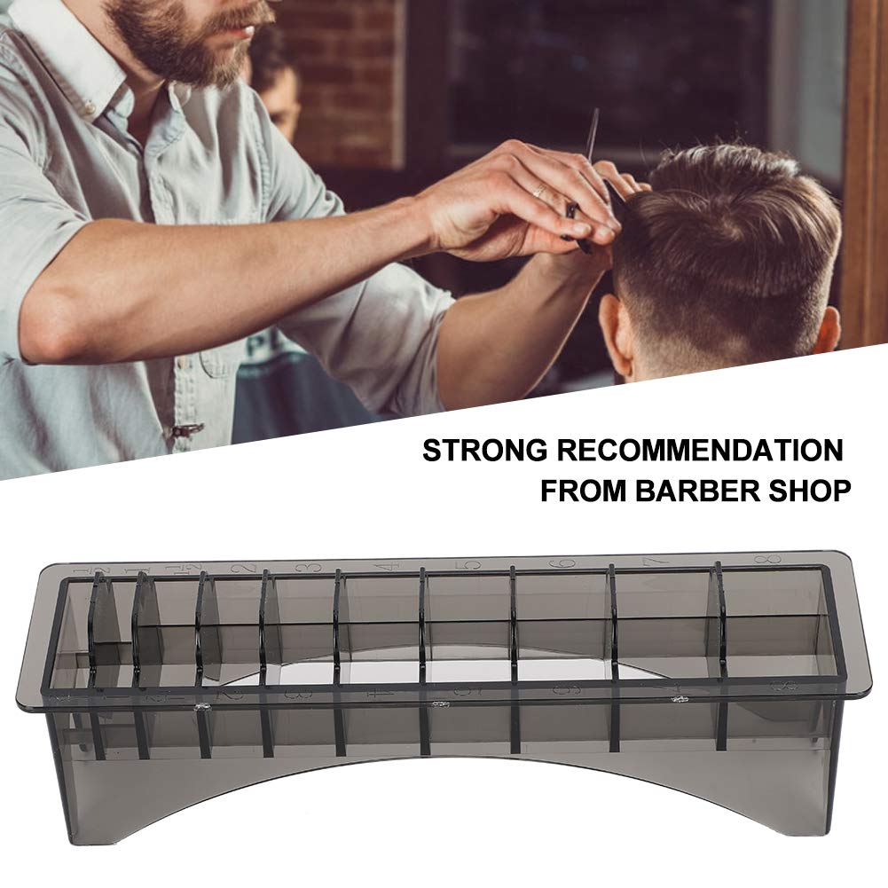 Watris Veiyi Clipper Guard Holder, Clipper Comb Holder Case, Professional Barber Guards for Universal Hair Clippers
