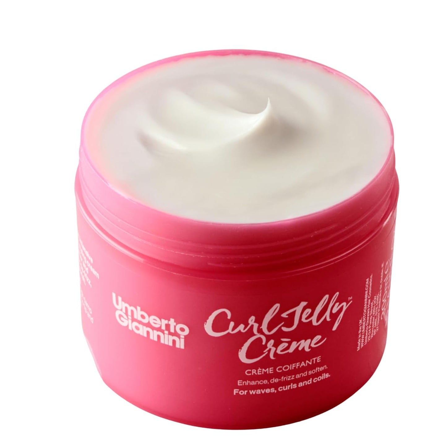 Umberto Giannini Banana Jelly Styling Gel - Strong Hold Curl & Slick Back Gel for Curly Hair | Anti-Frizz, Vegan, 200ml