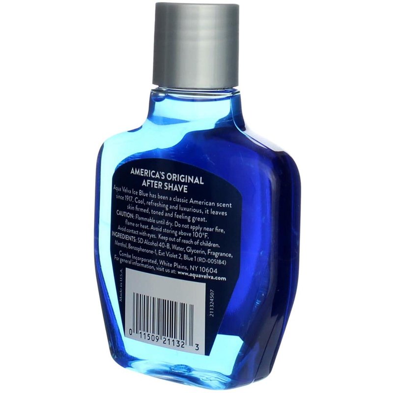 Aqua Velva Cooling After Shave Classic Ice Blue - 3.5 oz, Pack of 5