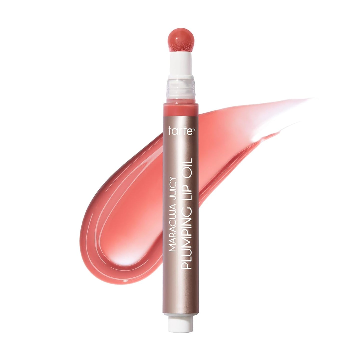 Tarte Maracuja Juicy Plumping Lip Oil - Hydrating Lip Plumper with Hyaluronic Acid & Vitamin E | Vegan & Cruelty-Free