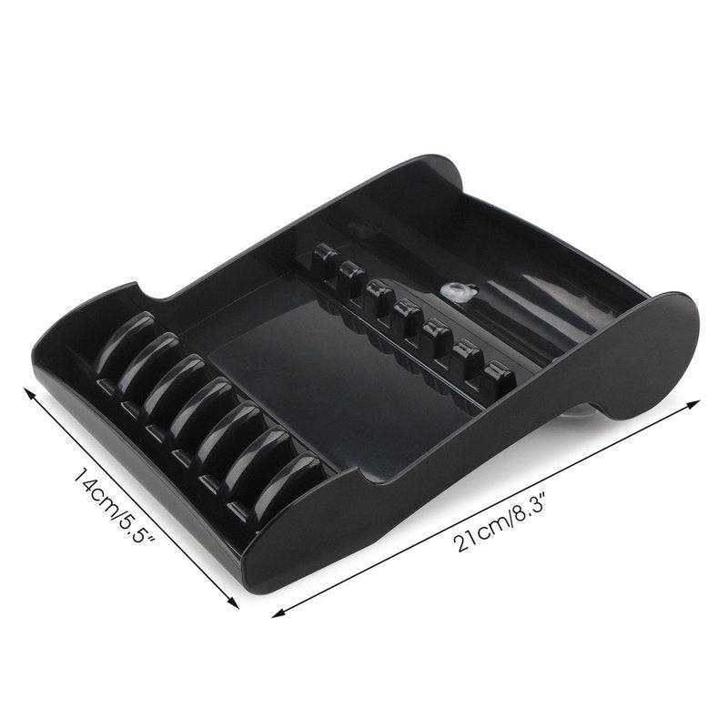 Segbeauty Professional Hair Scissor Rack - Salon Barber Shop Organizer for 6 Stylist Hairdresser Scissors