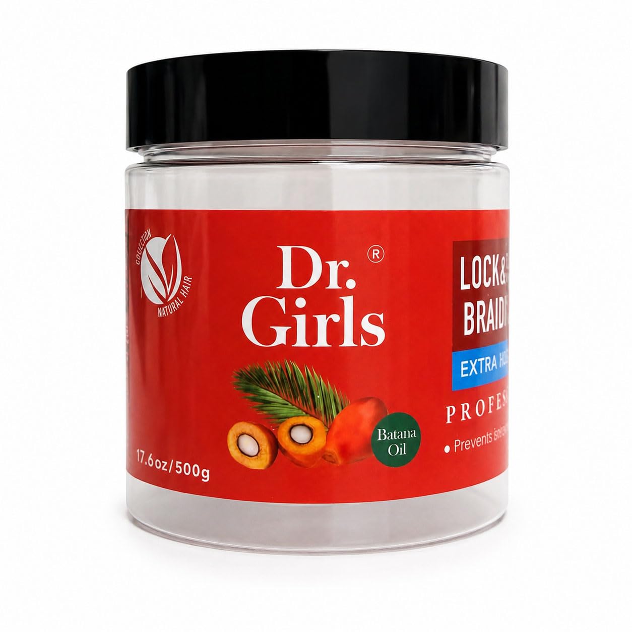 R&B Collection Dr. Girls Braiding Gel/17.6oz/48 Hour Hold/Extra Mega Hold (Batana Oil)